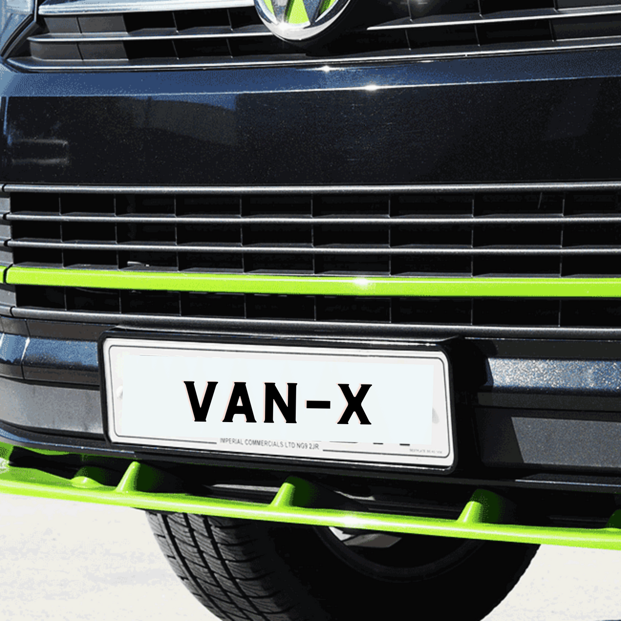 For VW T6 Front Number Plate Trim Startline (The Perfect Gift!)