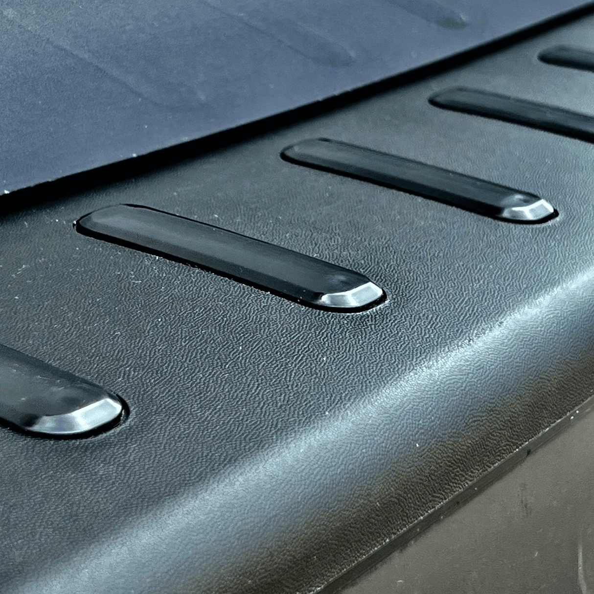 For Opel Vivaro Rear Bumper Protector – Black Plastic Trim for Campervan, Motorhome & Auto-Sleeper