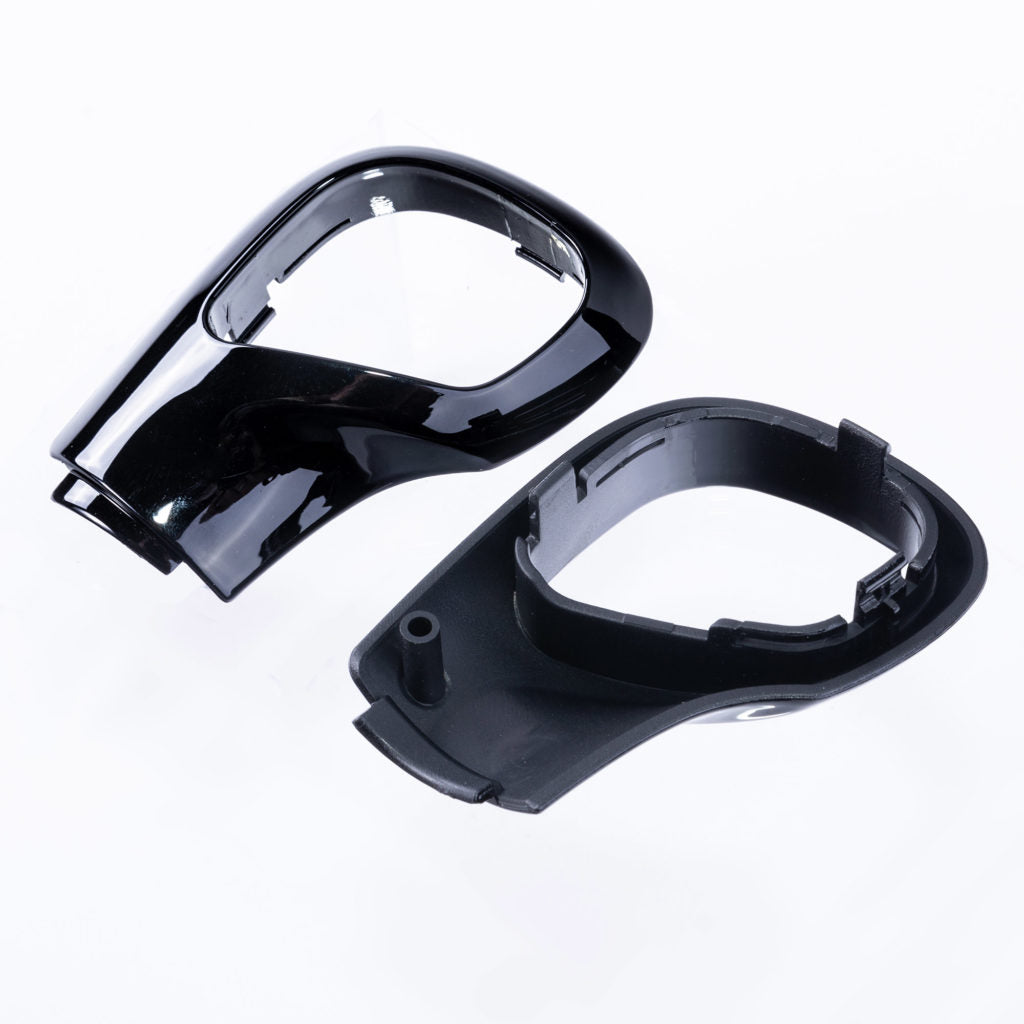 VW T6.1 Transporter Auto/DSG Gear Knob Side Styling Caps - Black