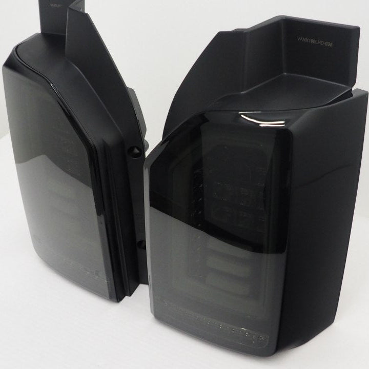 For VW T6 Smoked Tailgate LHD White-Bars European Left Hand Drive Van only Sequential Indicator