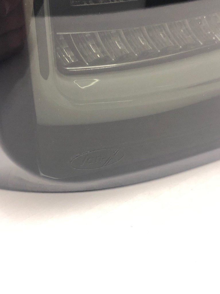 For VW T5/T5.1 Transporter MK3 Barndoor Smoked Full Frame LED Rear Lights - LHD | Van-X