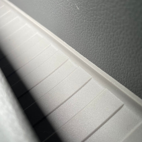 For VW T6.1 Transporter Rubber Door Liner Pocket Inserts Grey Campervan Conversion
