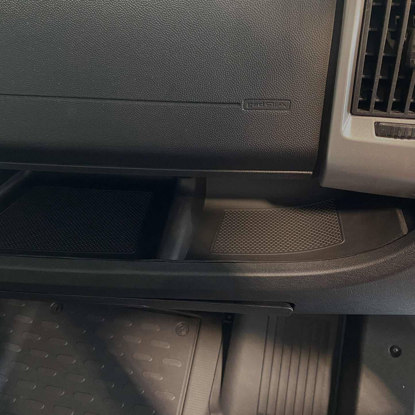 Citroen Relay Lower Dashboard Rubber Inserts/Mats Black LHD