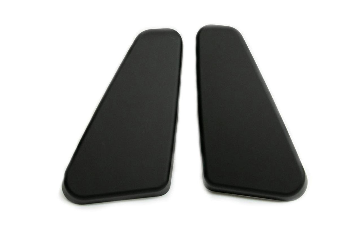 For VW T6 Twin Seat Hinge Covers – Matte Black Finish for Transporter Interior Styling Upgrade