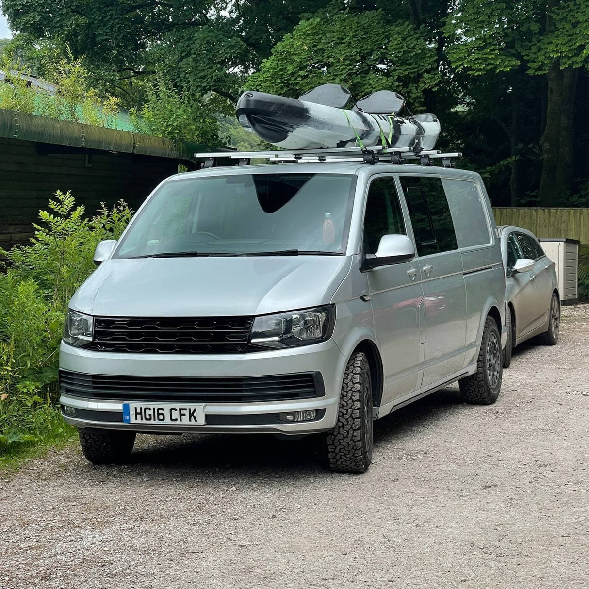 For VW T5, T6 Transporters Roof Cross Bars