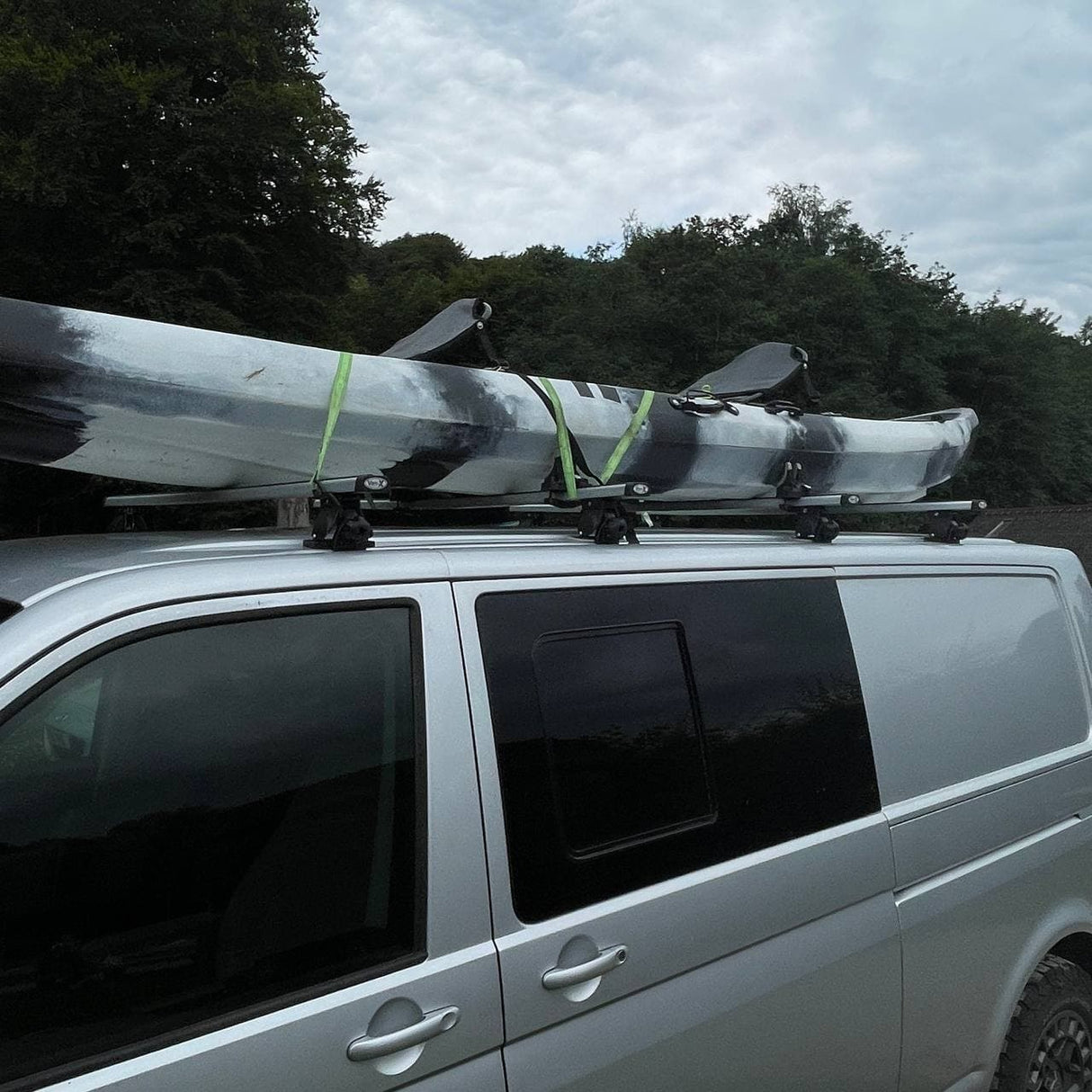 For VW T5, T6 Transporters Roof Cross Bars