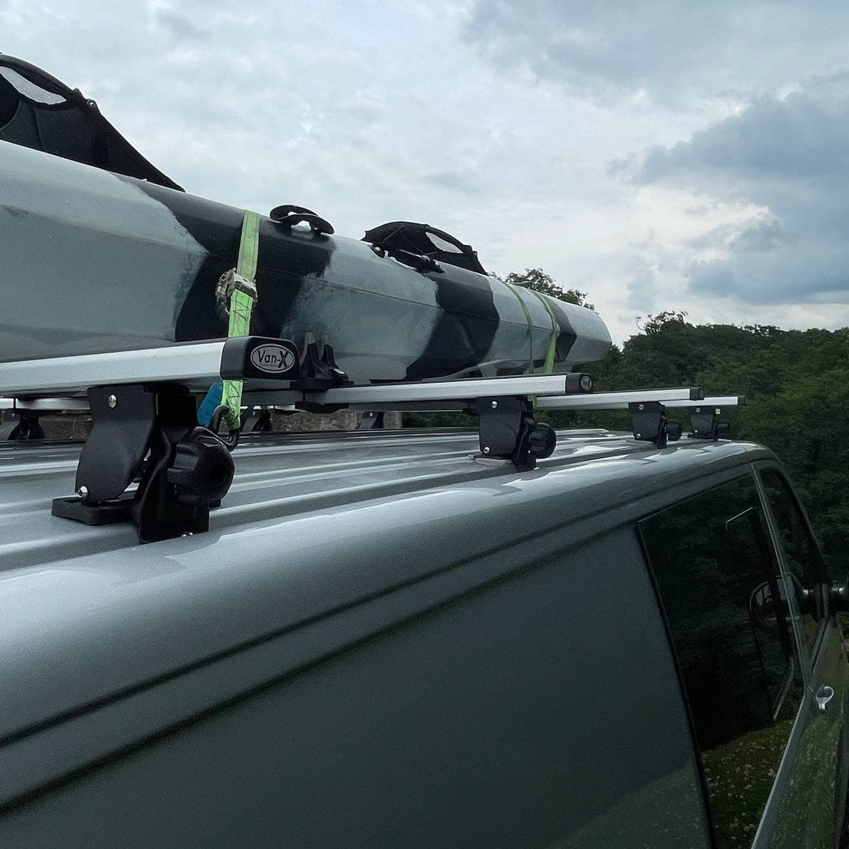 For VW T5, T6 Transporters Roof Cross Bars