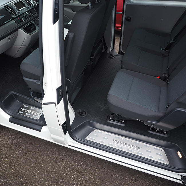 For VW T6.1 Transporter Step Protectors Stainless Steel (Set of 4)