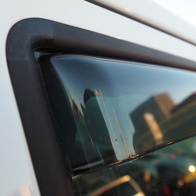 For VW T5 ,T5.1 Transporter In Channel Wind Deflectors Tinted