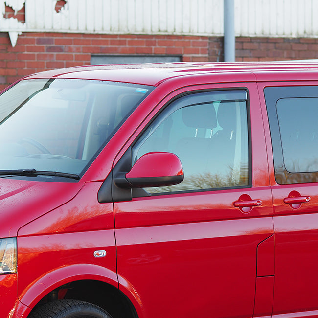 For VW T5 ,T5.1 Transporter In Channel Wind Deflectors Tinted