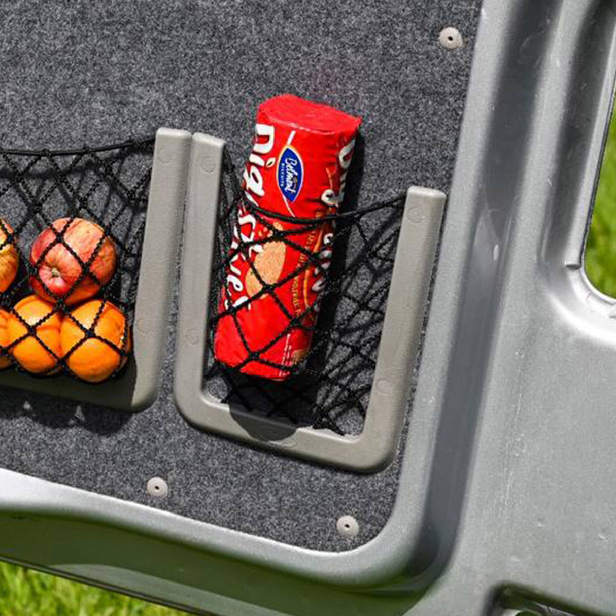 Pour VW T6, Ensemble de Poches de Rangement en Filet pour Conversion en Campervan (Grande + Petite)