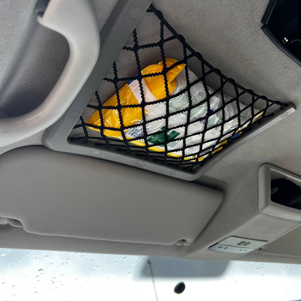 Pour VW T6, Ensemble de Poches de Rangement en Filet pour Conversion en Campervan (Grande + Petite)