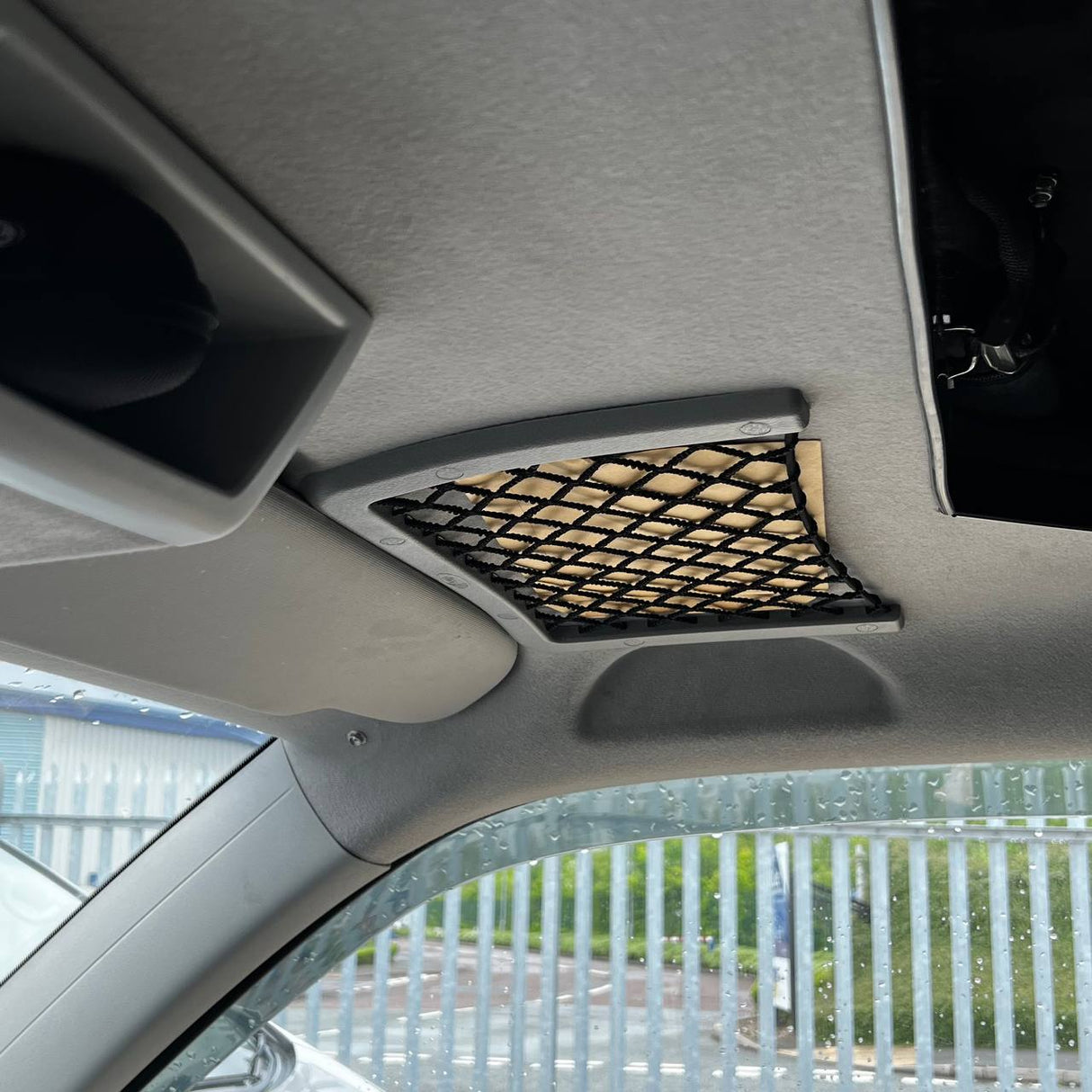 Pour VW T6, Ensemble de Poches de Rangement en Filet pour Conversion en Campervan (Grande + Petite)