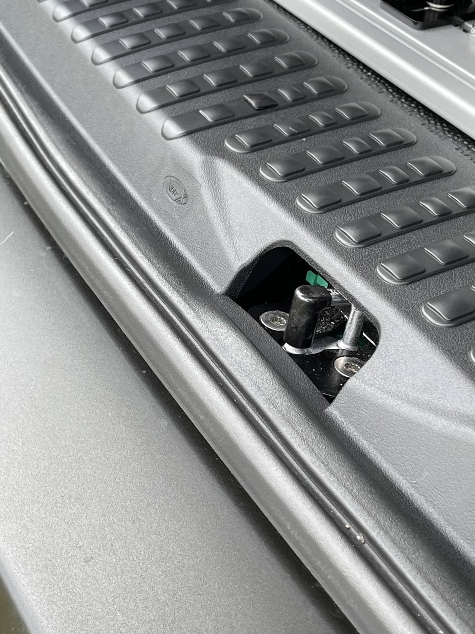For VW T6.1 V3 Tailgate Rear Threshold Cover Campervan Conversion Parts Including Screws and Caps