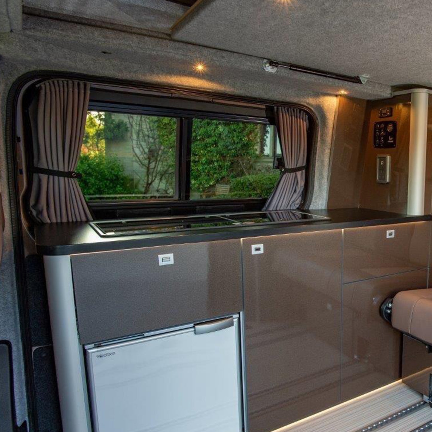 For Vauxhall New Vivaro Premium 2 x Side Window Curtains Van-X