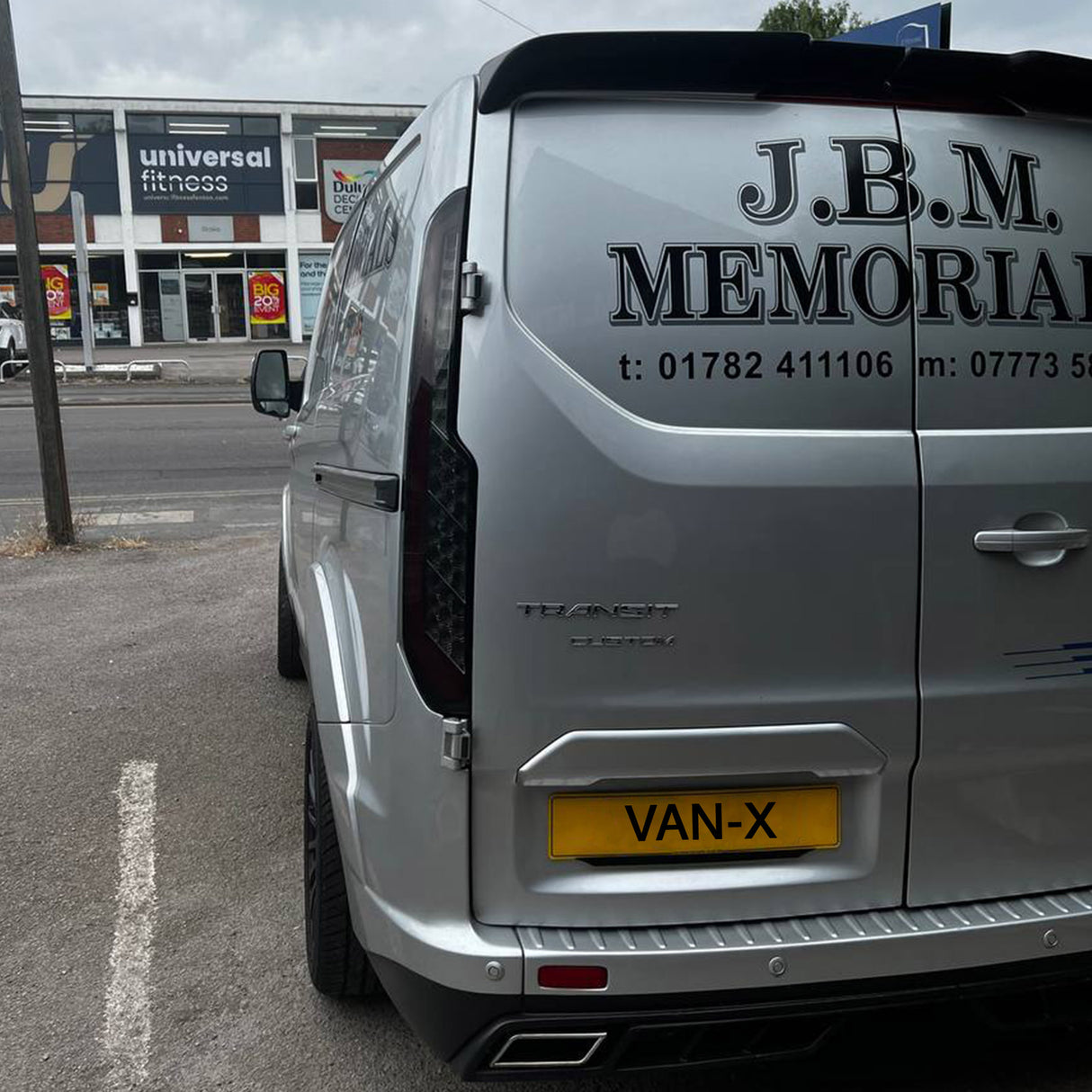 For Transit Custom MK2 LED Rear Lights Tail Lights – Sequential Indicators with Smoked Lenses