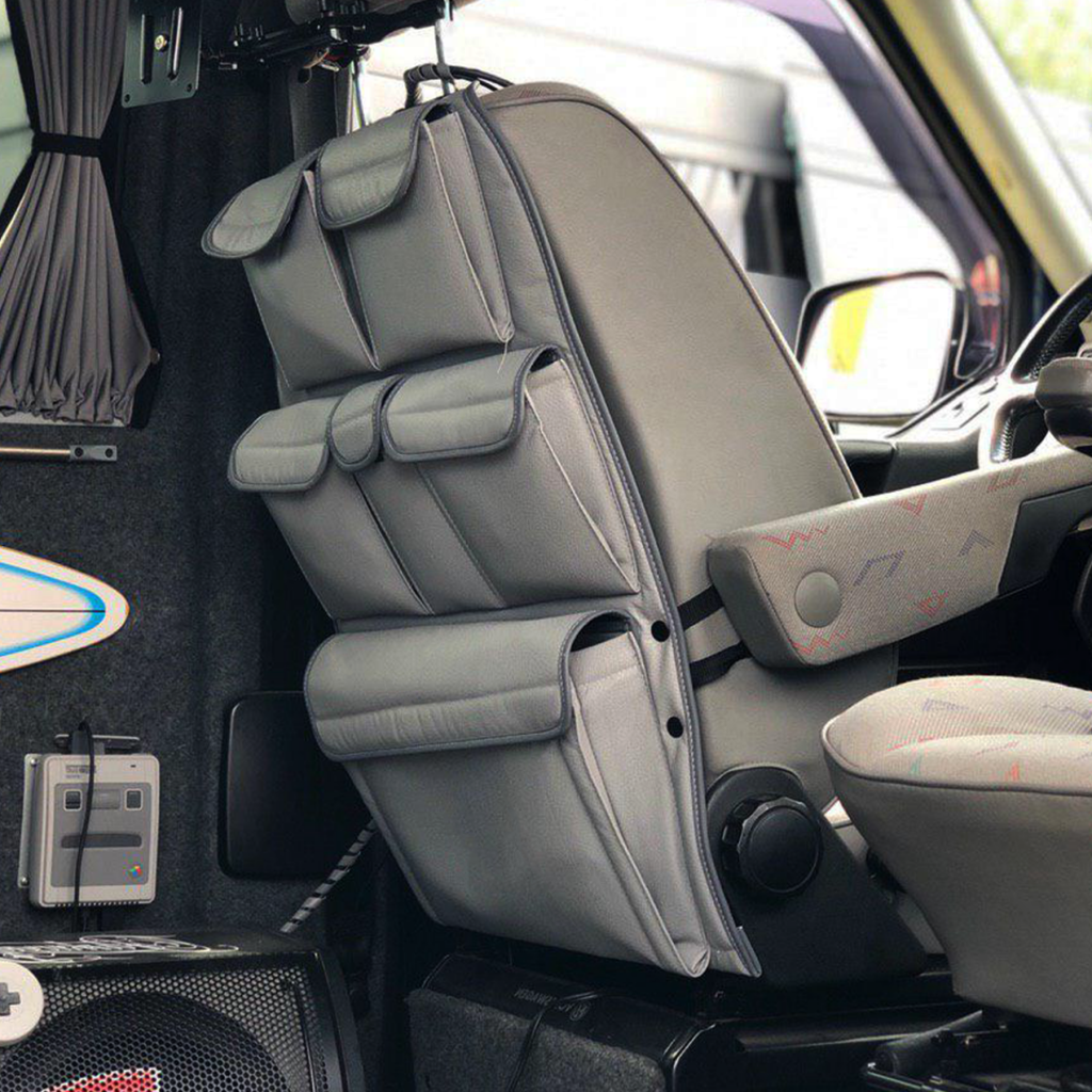 Pour VW T4 Transporter Caravelle Siège Arrière Organisateur Rangement