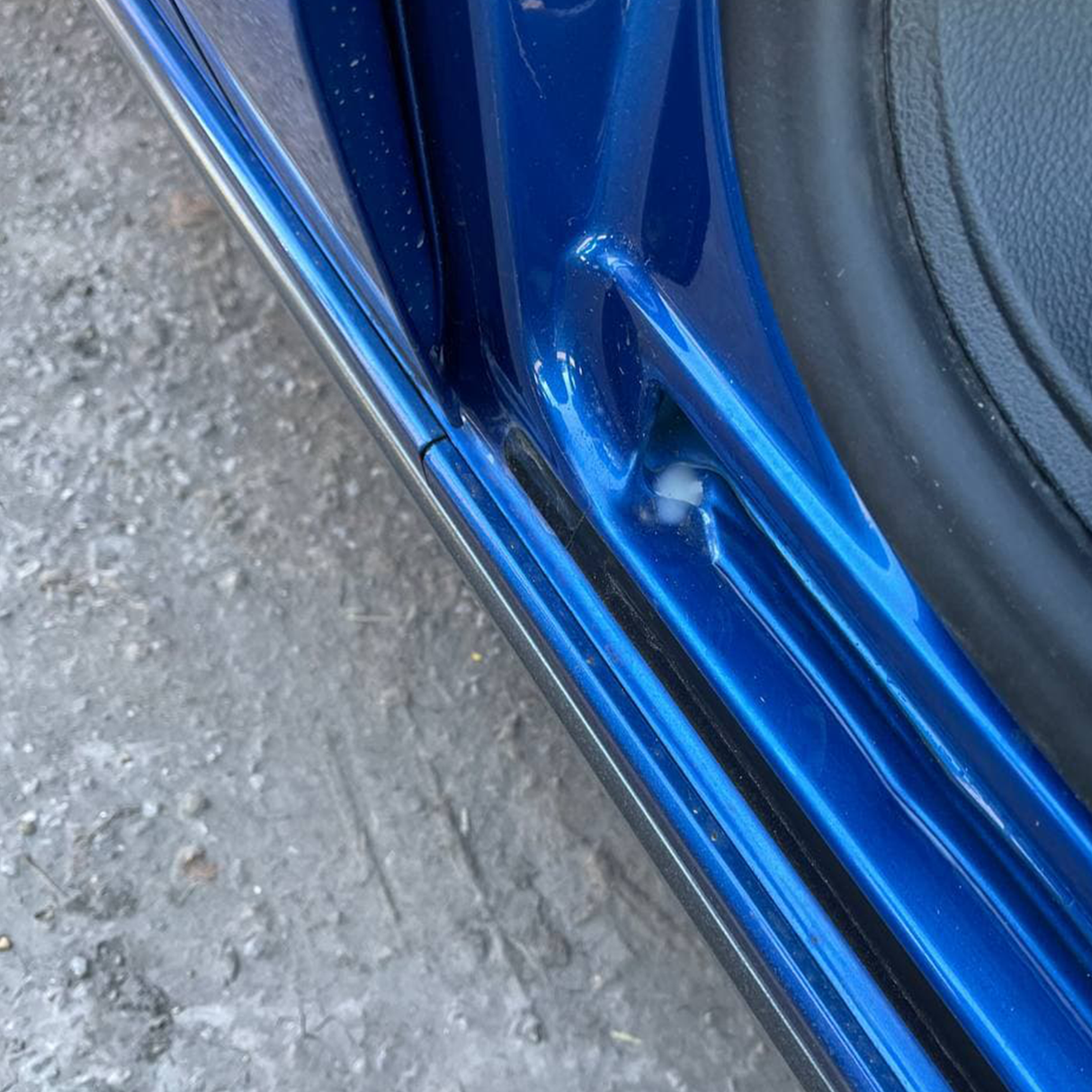 For VW T6.1 Transporter SWB ABS Side Skirts Painted In Deep Black