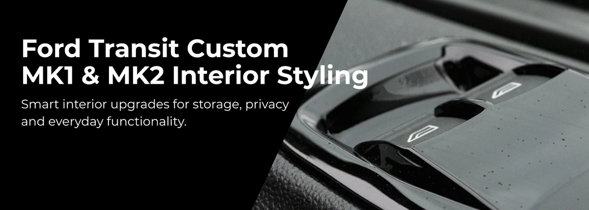 Transit Van Inset Ford Transit Custom MK1 MK2 Interior Styling | Storage & Curtains | Van ...