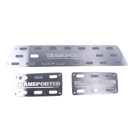 Protectores de escalón de acero inoxidable para VW T5 y T5.1 (Juego de 3)