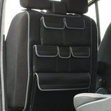 For Ford Transit Custom Double Seat Leatherette Back Seat Organiser