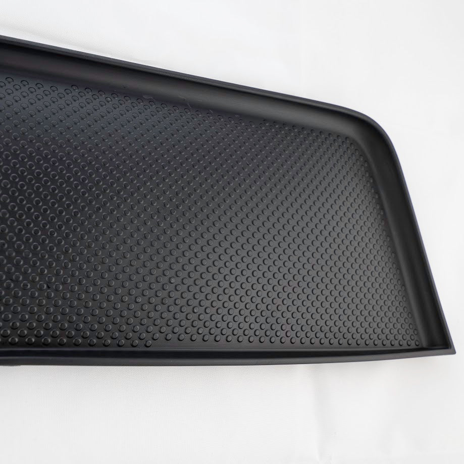 VW T5, T5.1 Door Pocket Inserts, Rubber, Door Liner (Black) Double Passenger + Driver Interior Styling