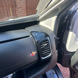 For Fiat Ducato Air Vent Trim Set – Gloss Black Dashboard Upgrade for New Models