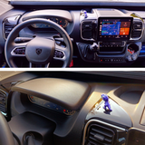 For Opel Movano Air Vent Trim Set – Gloss Black Dashboard Upgrade for New Models