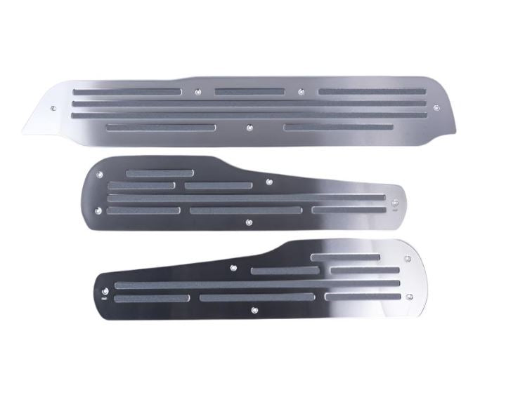 Ford Friendee Step Protectors (3 Pcs) Stainless Steel