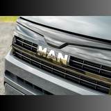 For Man TGE Badgeless Grille Trim – Gloss Black | Premium Front Grille Upgrade for TGE Van