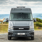 For Man TGE Badgeless Grille Trim – Gloss Black | Premium Front Grille Upgrade for TGE Van