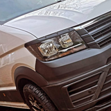 For New VW Crafter Headlight Eyebrow Trim – Matte Black - Van Styling Accessory by Van-X