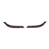 For New VW Crafter Headlight Eyebrow Trim – Gloss Black - Van Styling Accessory by Van-X