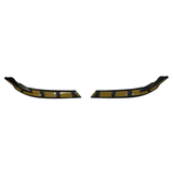For New VW Crafter Headlight Eyebrow Trim – Hammerite - Van Styling Accessory by Van-X