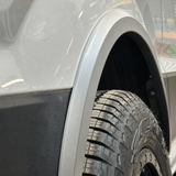 For VW New Crafter / MAN TGE Wheel Arch Protectors 4pcs – Silver - Heavy Duty Flexible OEM+ No Cut Kit