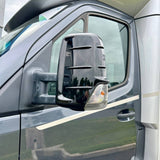 Mercedes Sprinter 906 Wing Mirror Cap Covers - Gloss Black