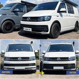 For VW T6 Highline Front Bumper XL Grille | Textured ABS Upgrade | Van-X