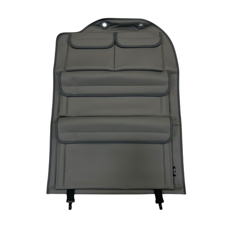 New Crafter Right Side Single/Captains Seat Leatherette Back Seat Organiser Storage - Dark Grey