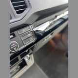 For MAN TGE LHD Lower Dash Styling Trims - Gloss Black (Set of 6) | Van-X