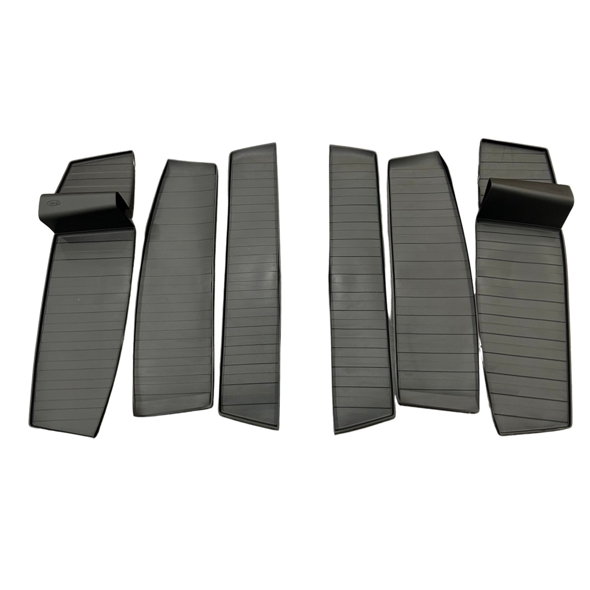 For VW Crafter / MAN TGE New Shape Interior Bundle Rubber Mats - Black | Van-X