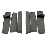 For VW Crafter / MAN TGE New Shape Interior Bundle Rubber Mats - Black | Van-X