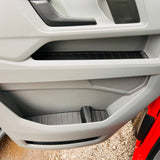 For VW Crafter / MAN TGE New Shape Interior Bundle Rubber Mats - Black | Van-X