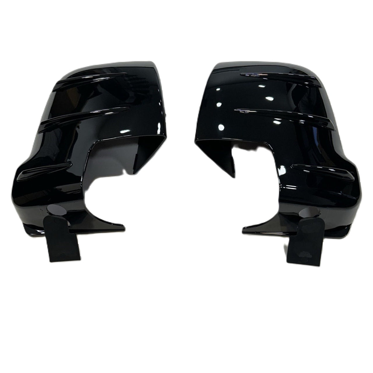 Mercedes Sprinter New Shape Wing Mirror Cap Covers - With Indicator (Set of 2) - Gloss Black