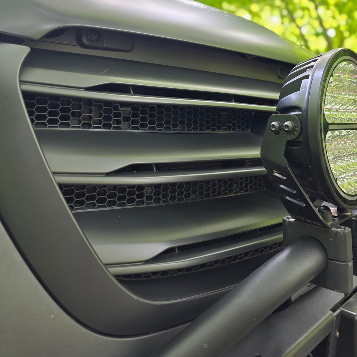 For Mercedes Sprinter 907 Honeycomb Upper Grille Mesh Set - 5 Piece Kit | Van-X
