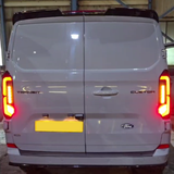 For New Transit Custom 2024–2026 Van-X Full LED Rear Lights Taillights – Smoked Lenses Upgrade