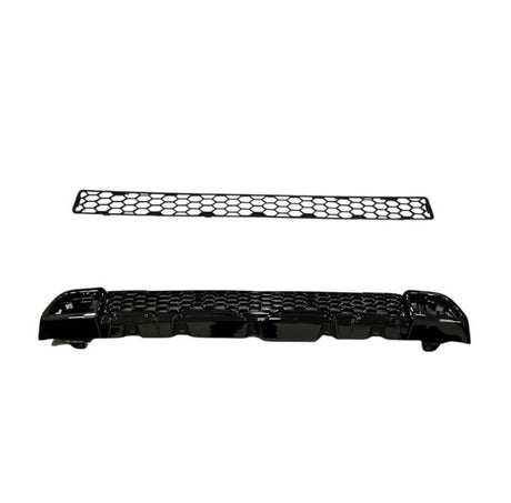 For Fiat Ducato / Ram ProMaster Front Honeycomb Bumper Grille Bundle 2pcs - Gloss Black | Van-X