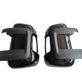 For Fiat Ducato/Ram ProMaster Wing Mirror Cap/Covers (Set of 2) - Black | Van-X