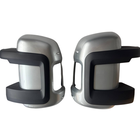 For Fiat Ducato/Ram ProMaster Wing Mirror Cap/Covers (Set of 2) - Silver | Van-X