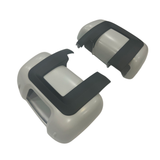 Per Citroen Jumper Wing Cap / Coperchi specchietti retrovisori (Set di 2) - Bianco opaco | Van-X