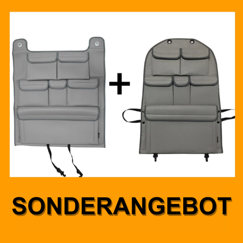 VW T5 T5.1 Transporter Back Seat Organiser Single + Double